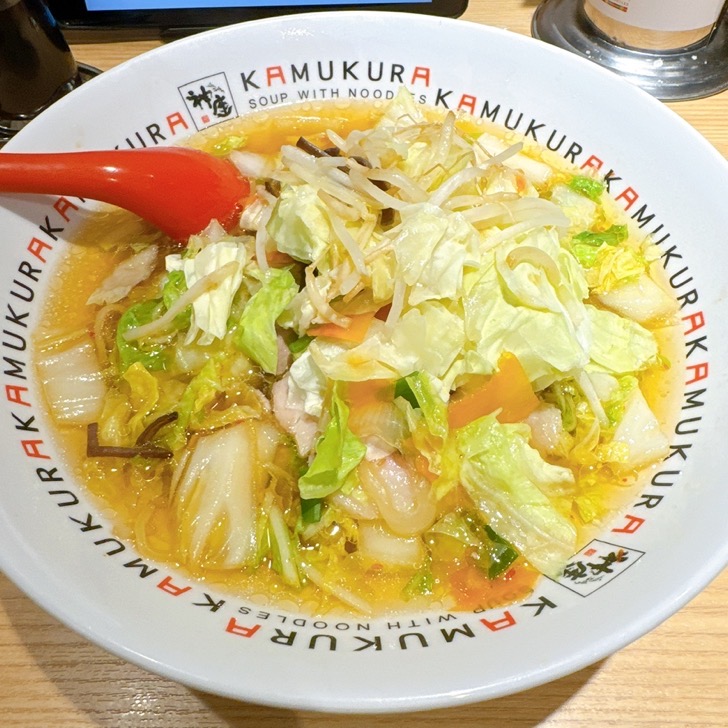 どうとんぼり神座 野菜いっぱいラーメン